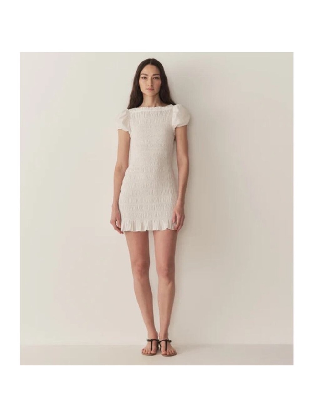 Doen Rizzo Dress in White